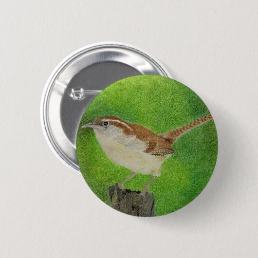 Badge Rond 5 Cm Wren (Devant & derrière)