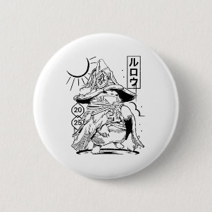 Badge Rond 5 Cm Wud Wud Monster Hunter Wilds