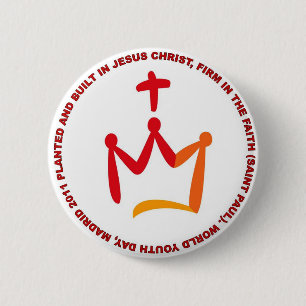 BADGE ROND 5 CM WYD-CIRCLE-PIN