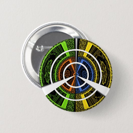 BADGE ROND 5 CM X (Devant & derrière)