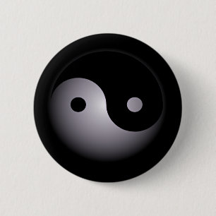 Badge Rond 5 Cm Xian de Yin yang