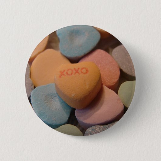 BADGE ROND 5 CM XOXO (Devant)