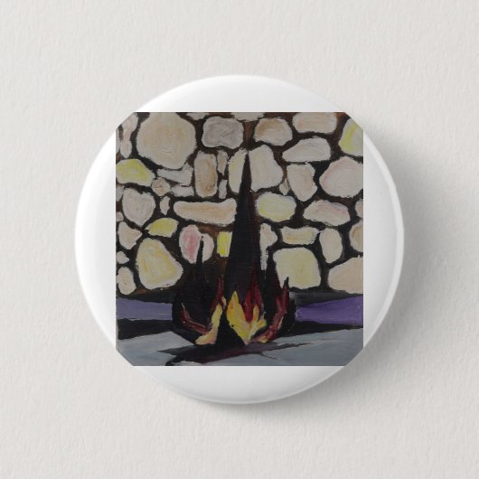 Badge Rond 5 Cm Yad Vashem (Devant)