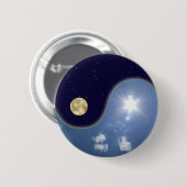 Badge Rond 5 Cm yang de yin (Devant & derrière)