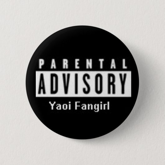 Badge Rond 5 Cm Yaoi fanfon (Devant)