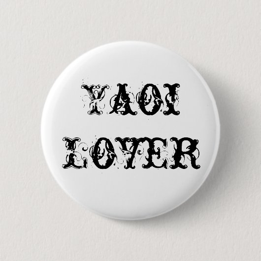 Badge Rond 5 Cm YaoiLover (Devant)