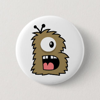 Badge Rond 5 Cm Yay pour l'alphabet de monstre de couleur