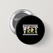 Badge Rond 5 Cm Yeet Funny Slang Quote Humor Meme  (Devant & derrière)