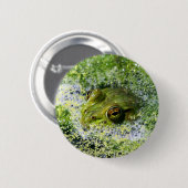 Badge Rond 5 Cm Yeux de grenouille (Devant & derrière)