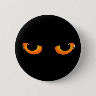 Badge Rond 5 Cm Yeux éffrayants