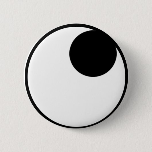 Badge Rond 5 Cm Yeux levants (Devant)