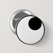 Badge Rond 5 Cm Yeux levants (Devant & derrière)