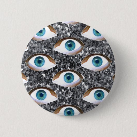 Badge Rond 5 Cm yeux séchés (Devant)