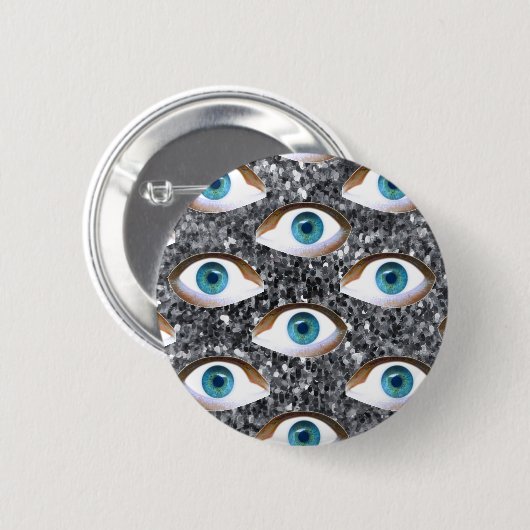 Badge Rond 5 Cm yeux séchés (Devant & derrière)