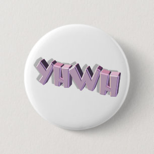 BADGE ROND 5 CM YHWH3 3D