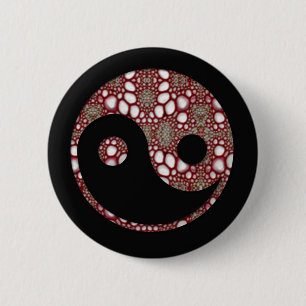 Badge Rond 5 Cm Yin