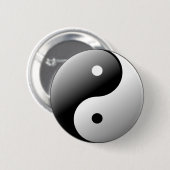 Badge Rond 5 Cm Yin Yang (Devant & derrière)