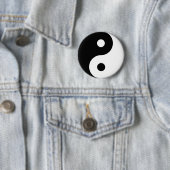 Badge Rond 5 Cm Yin Yang (En situation)