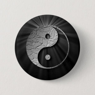 Badge Rond 5 Cm Yin Yang Starburst Publication1