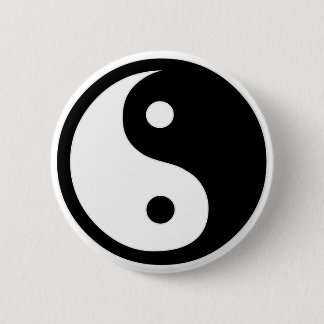 Badge Rond 5 Cm Ying Yang
