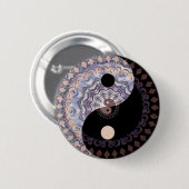 Badge Rond 5 Cm Ying Yang (Devant & derrière)