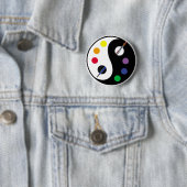 Badge Rond 5 Cm yinyangPalette (En situation)