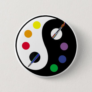 Badge Rond 5 Cm yinyangPalette