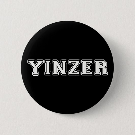 Badge Rond 5 Cm Yinzer (Devant)