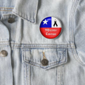 Badge Rond 5 Cm Yo Estoy Contigo - 2010 (En situation)