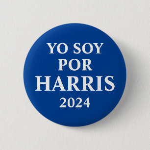 Badge Rond 5 Cm Yo Soy Por Harris