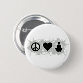 Badge Rond 5 Cm Yoga 1 (Devant & derrière)