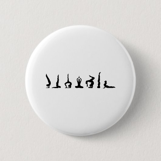 Badge Rond 5 Cm yoga_all (Devant)