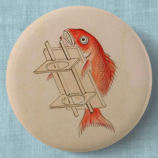 Badge Rond 5 Cm Yokai (Défilé Mariage)