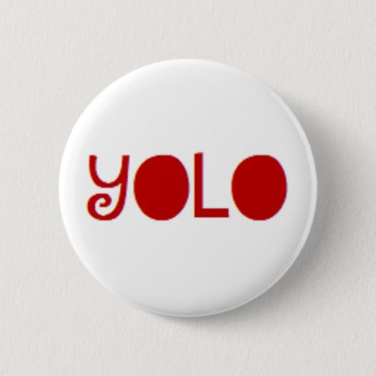 Badge Rond 5 Cm yolo (Devant)