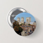 Badge Rond 5 Cm York Minster (Devant & derrière)