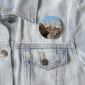 Badge Rond 5 Cm York Minster (En situation)