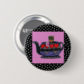 Badge Rond 5 Cm Yorkie Poo (Devant & derrière)