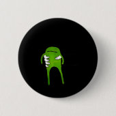 Badge Rond 5 Cm You Must Accept The Frog Funny Meme (Devant)