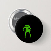 Badge Rond 5 Cm You Must Accept The Frog Funny Meme Saying Quote  (Devant & derrière)