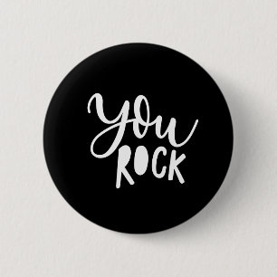 Badge Rond 5 Cm you rock
