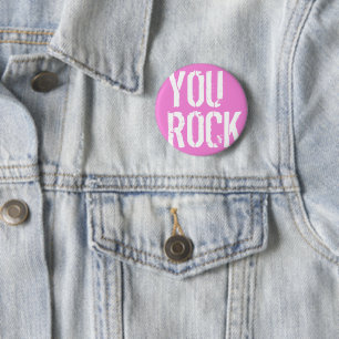 Badge Rond 5 Cm You rock -