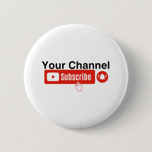 Badge Rond 5 Cm YouTuber