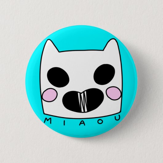 Badge Rond 5 Cm Zacharie (Devant)