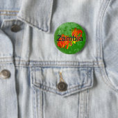Badge Rond 5 Cm Zambie (En situation)