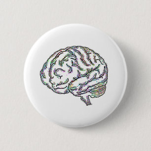 Badge Rond 5 Cm Zany Brainy