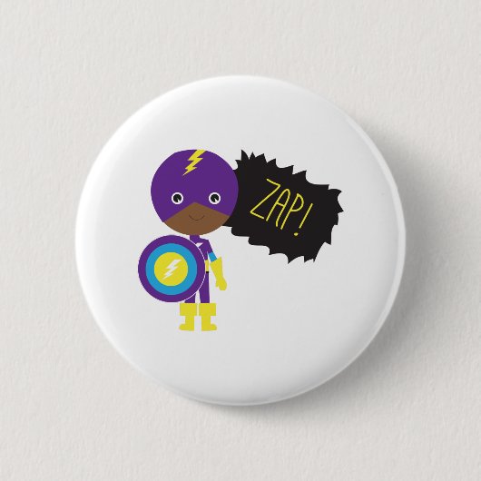 BADGE ROND 5 CM ZAP ! (Devant)