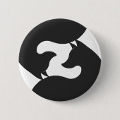 Badge Rond 5 Cm Zazzlingo (Devant)