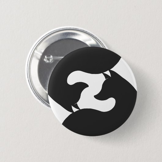 Badge Rond 5 Cm Zazzlingo (Devant & derrière)