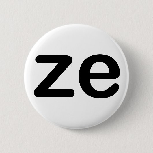 Badge Rond 5 Cm Ze (Devant)