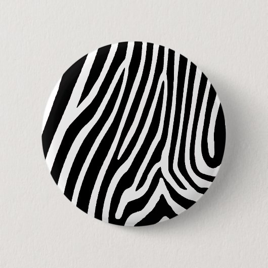Badge Rond 5 Cm zebrin skin (Devant)